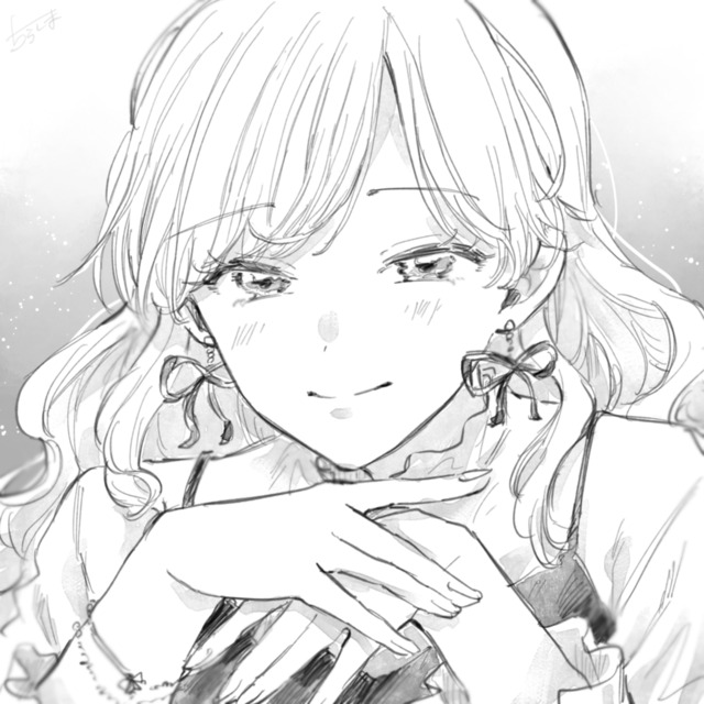 あたたかみのあるモノクロイラストお描きします