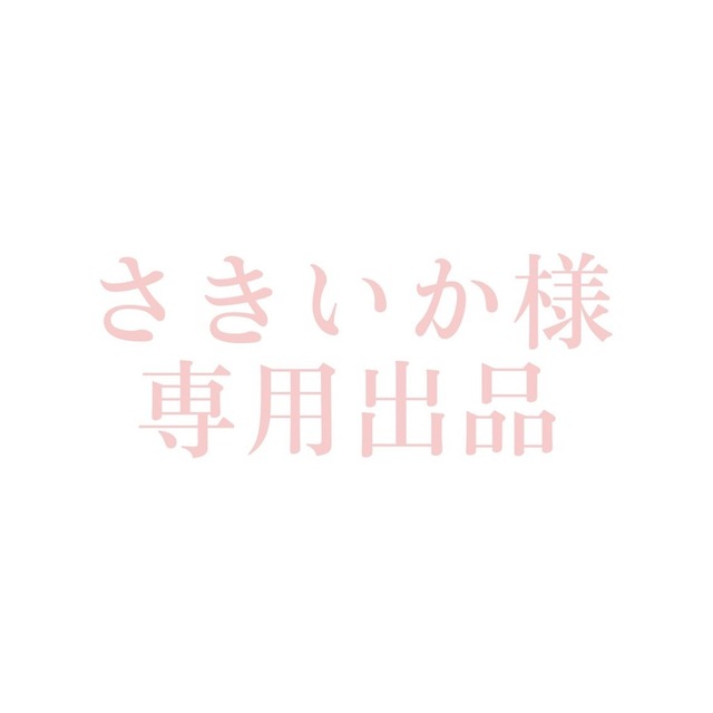 さきいか様　専用出品