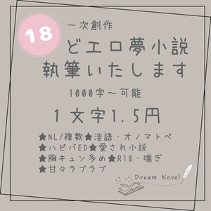 R18どエロ小説執筆します！