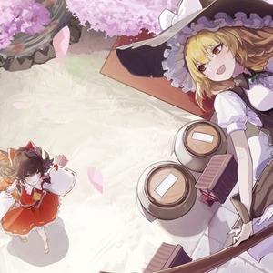 キャラクター＋背景イラスト