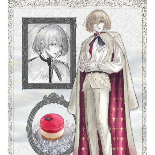 【イラスト制作 1枚絵・立ち絵】儚くて少しダークなイラストを制作します。