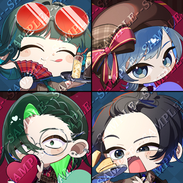 【SDキャラ制作】雰囲気ある可愛いデフォルメイラスト描きます！