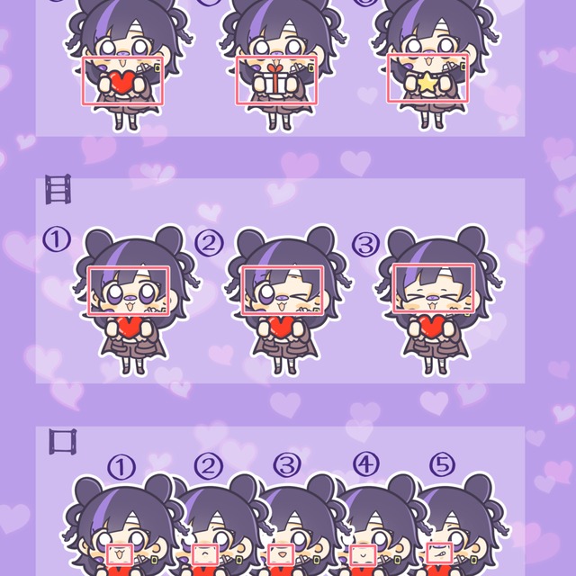 量産型❣テンプレートから選択して絵描きます！