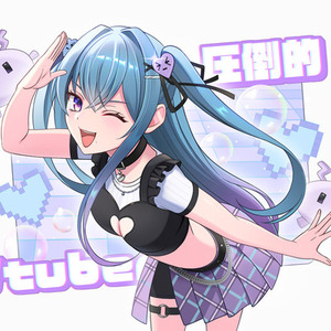 全身背景付きイラスト