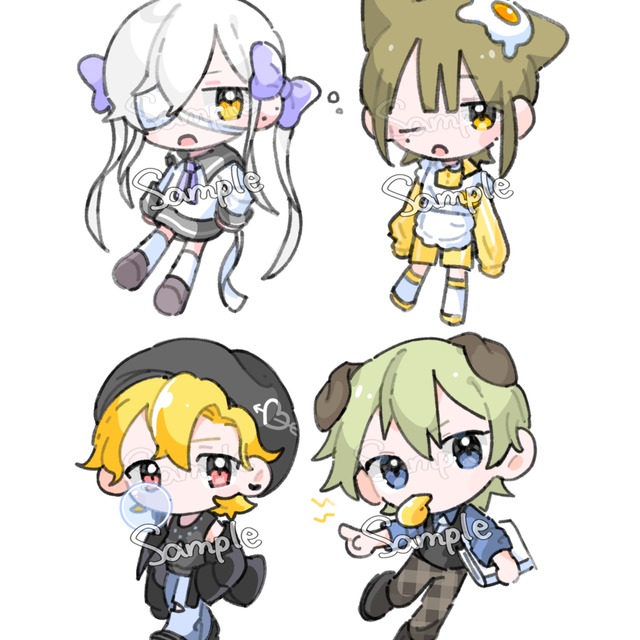 めちゃゆるミニイラスト描きます