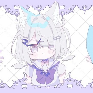 【バストアップSDキャライラスト】3種類のデフォルメイラスト詰め