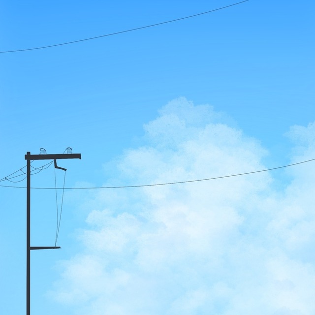 風景画や小物などのイラスト描きます