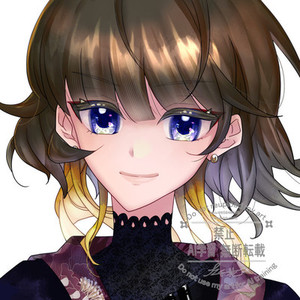 SNSアイコン向けイラスト