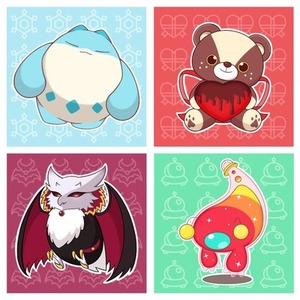 商用利用OK！かわいいモンスターをデザインします