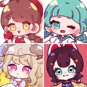 アイコン用デフォルメイラスト作成