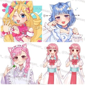 【商用利用対応】アイコン・立ち絵・サムネイル・夢絵などのイラスト制作！