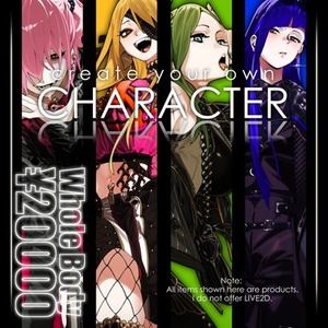 TRPG等で使えるキャラクター作ります