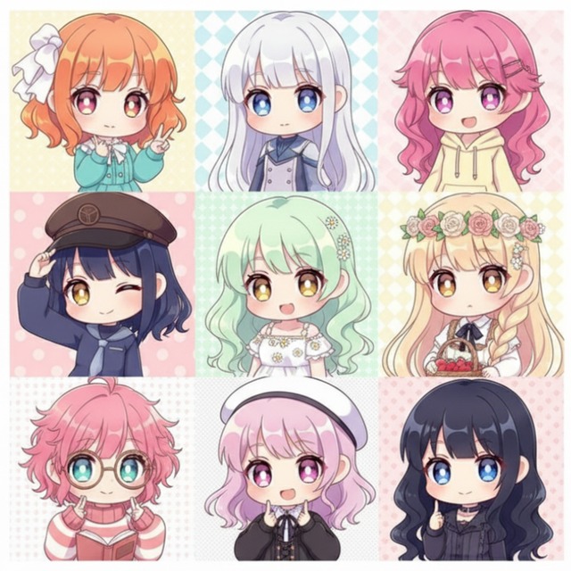 【歌ってみた】におすすめ！デフォルメアイコン 最短3日納品 著作権OK