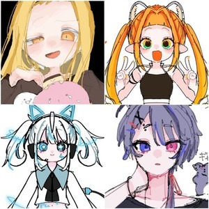 ふわふわきゅるきゅるイラスト