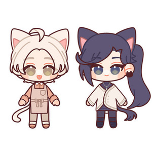 ちびキャラの立ち絵を描きます！