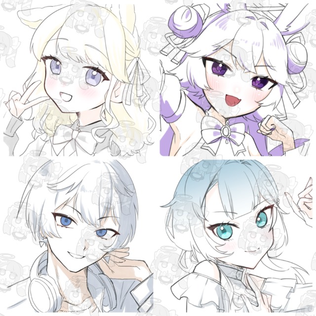 あなたの好きな色でイラスト制作します！