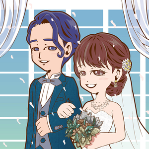 結婚式・記念日の思い出を温かなイラストにします
