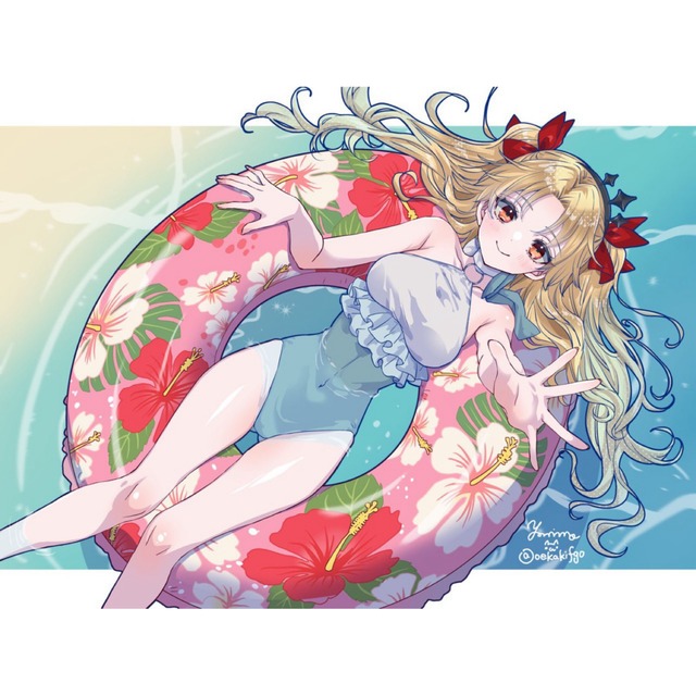 【腰まで〜全身】イラスト制作プラン（＋オプションで商用可）