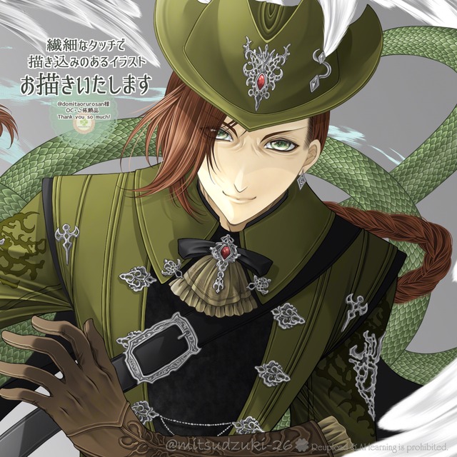 アイコンや表紙、一枚イラスト全般