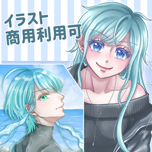 イラスト（一枚絵、アイコン、立ち絵等）制作致します！