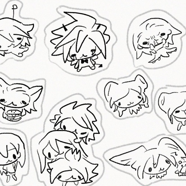 へにゃちびキャラ