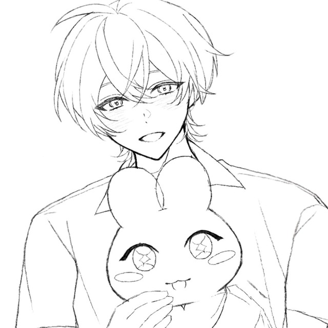 モノクロイラストを制作します！