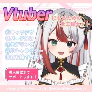 初心者さんも安心！Live2dモデリング作成します