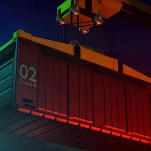 【背景】3DCGで背景を制作します。