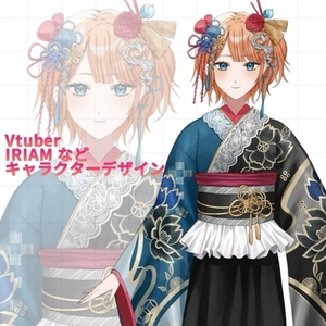 【立ち絵制作】キャラクターデザイン(高画質)