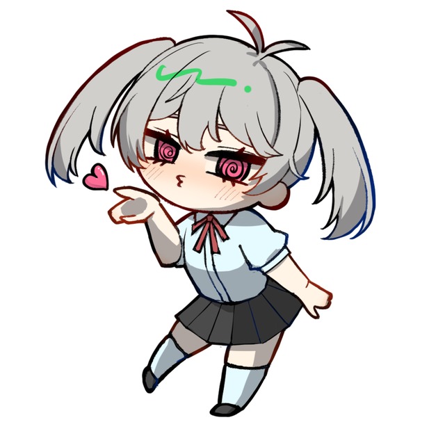 デフォルメキャラ描きます！