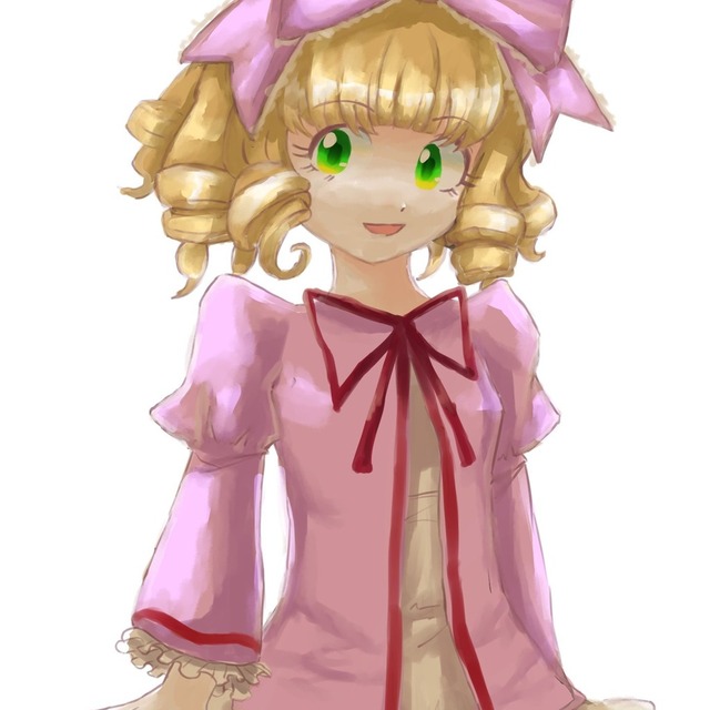 女性キャラアイコン描きます