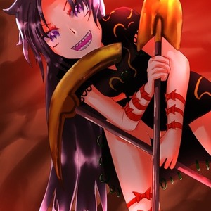 女性キャラメインの一枚絵