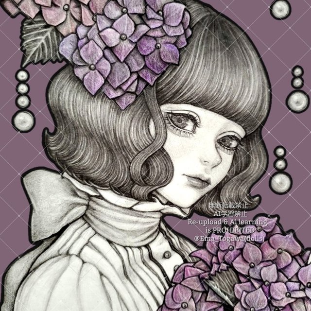 【アイコン】ダークで可愛いアイコン描きます🥀✨