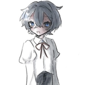 半等身ゆるイラスト