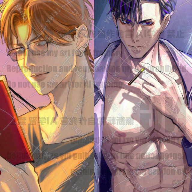 かっこいい男性イラスト描きます