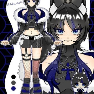 【キャラデザイン依頼】配信・個人・Vtuber向けOK