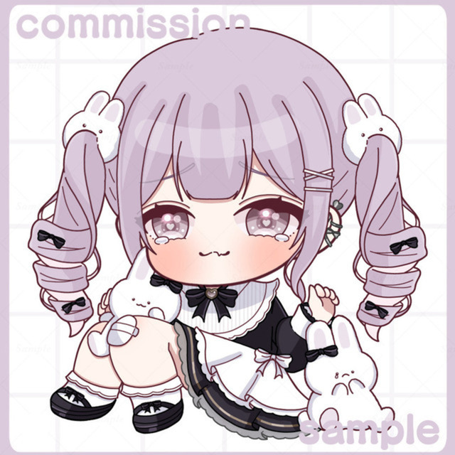 デフォルメイラスト制作