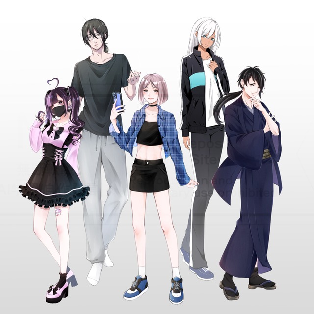 【最短5日】TRPG立ち絵制作（非商用・商用対応可）