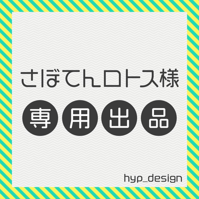 さぼてんロトス様専用出品