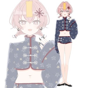 IRIAMの立ち絵イラスト