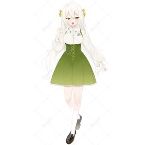 全身立ち絵イラスト 女の子 男の子