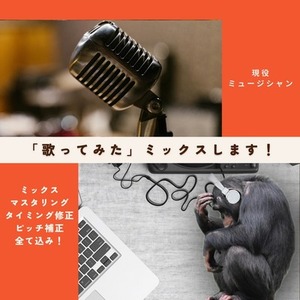 弾き語りミュージシャンが歌ってみたのミックスいたします