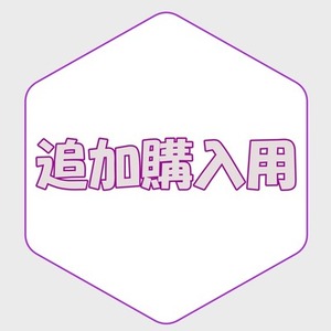 追加購入用　調整