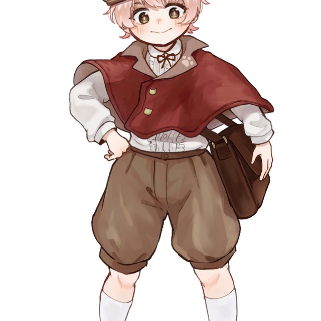 キャラクター立ち絵イラスト