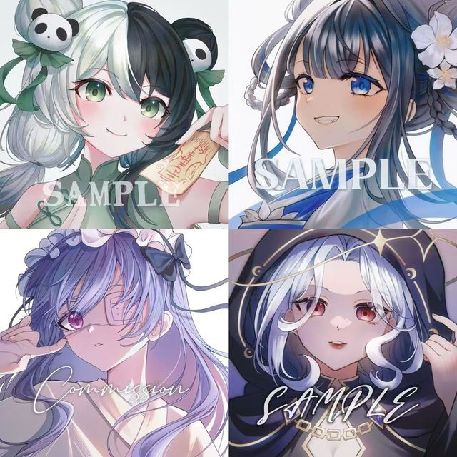 【アイコン】バストアップ