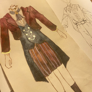 衣装のデザイン案を考えます！