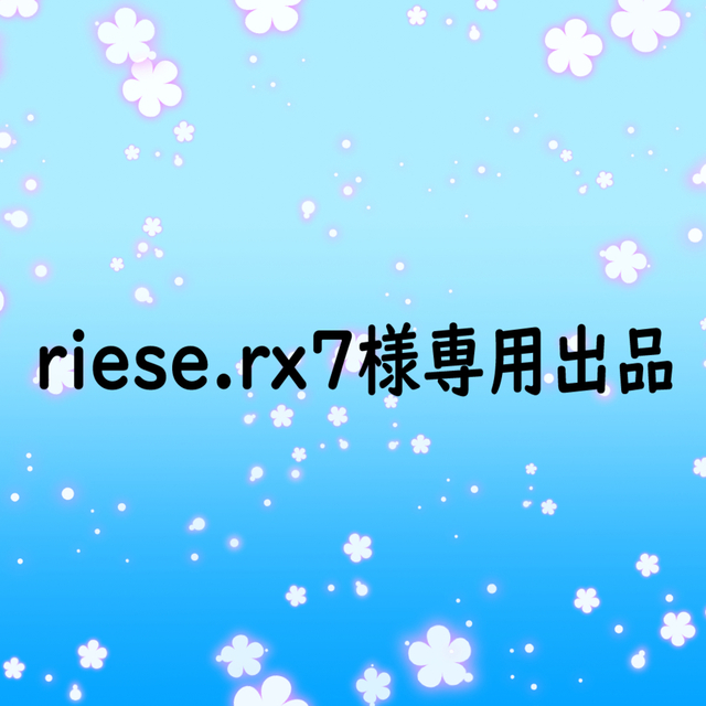 riese.rx7様　専用出品
