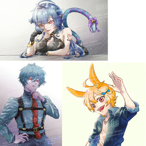 🌟上半身イラスト（ウエストアップ〜バストアップ）　7,500円