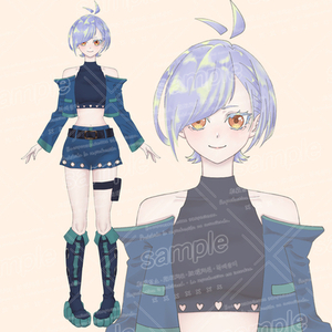 デザイン料込み！立ち絵制作いたします！¥9,000～