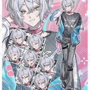 【商用利用可】イラストオーダー【キャラデザ/立ち絵】